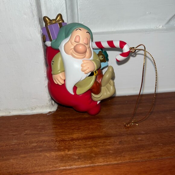 Sleepy from Snow White Christmas Ornament Disney Grolier President's Edition - Picture 1 of 1